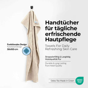 etérea Handtuch Serie Viola ohne Borte