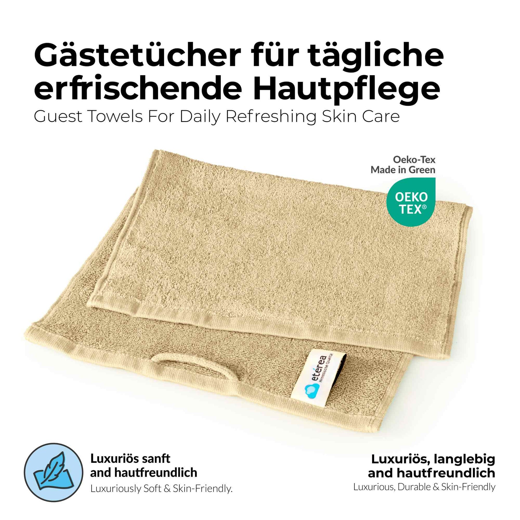 etérea Handtuch Serie Viola ohne Borte