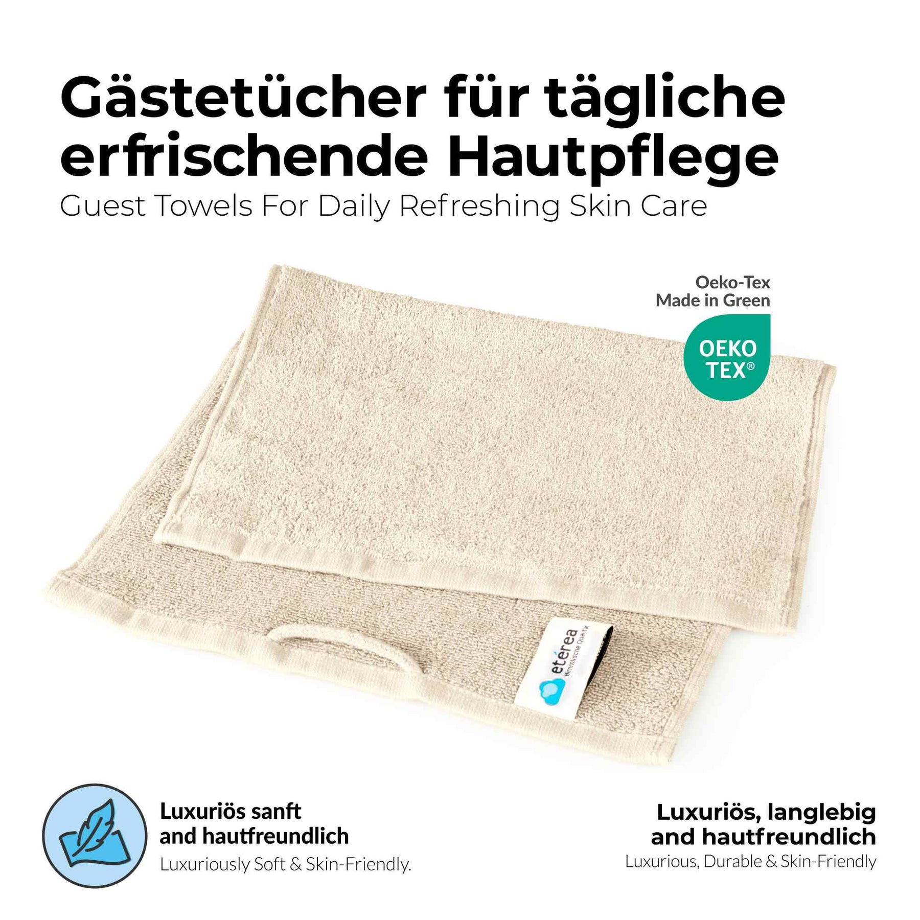 etérea Handtuch Serie Viola ohne Borte