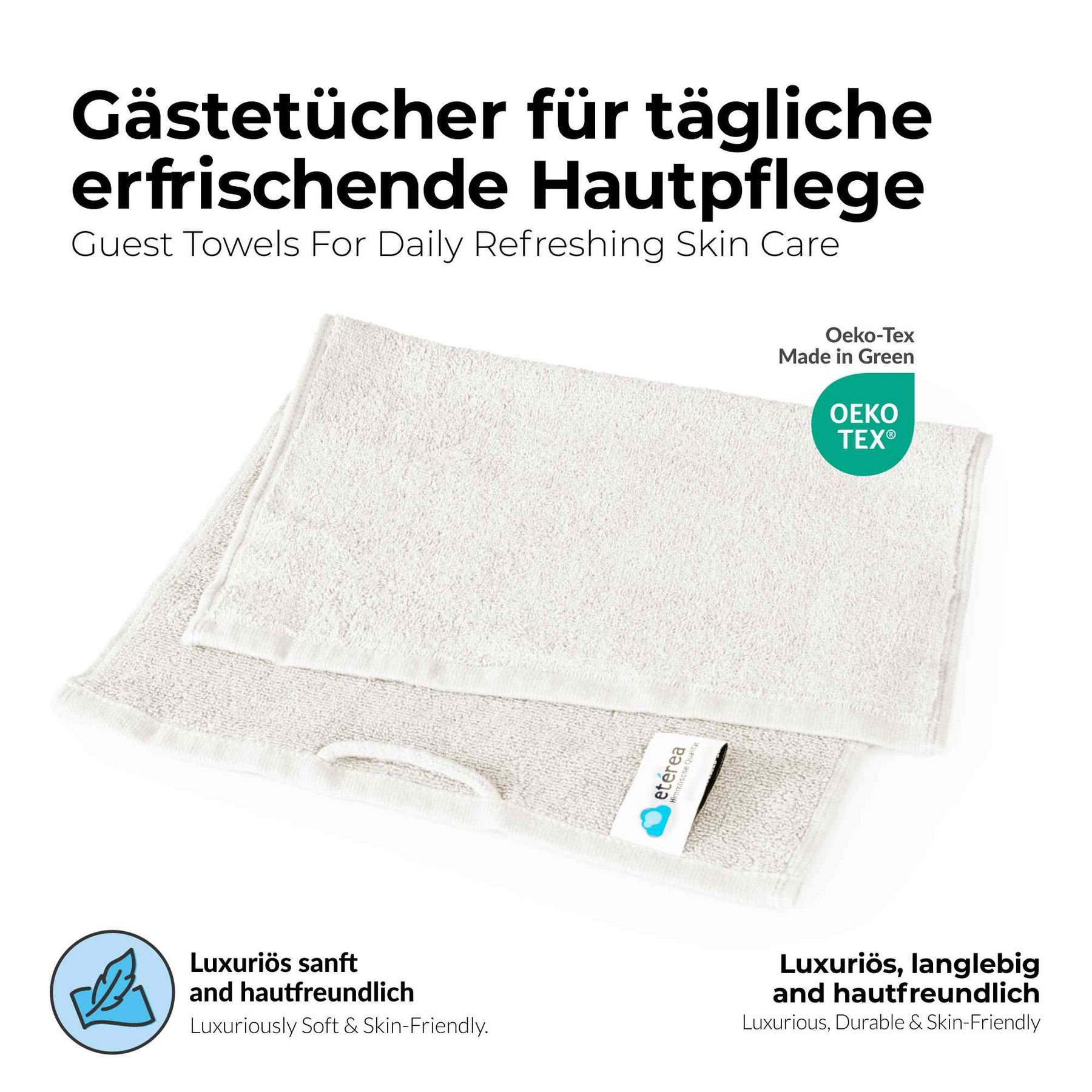 etérea Handtuch Serie Viola ohne Borte