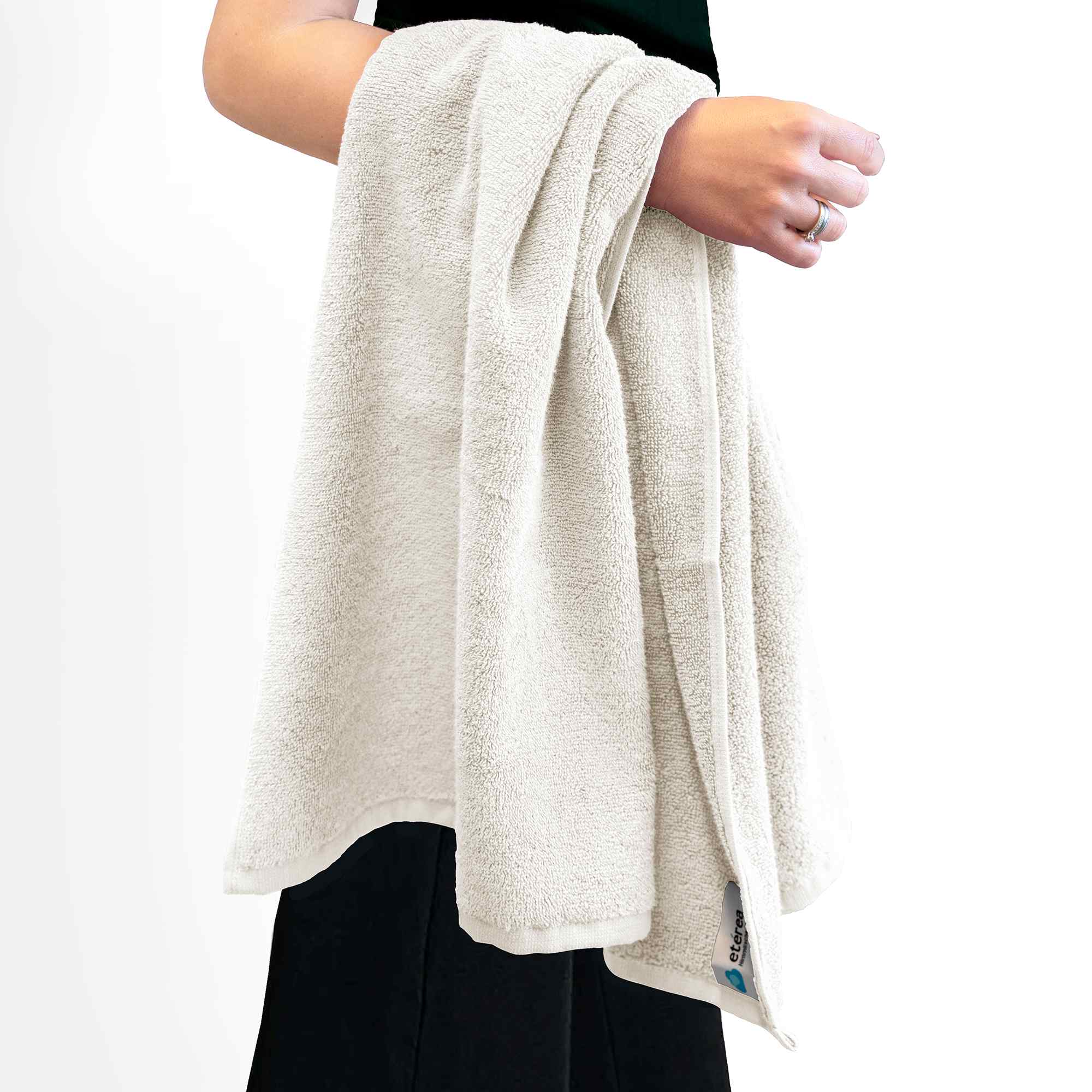 etérea Handtuch Serie Viola #farbe_weiss