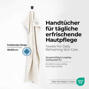 etérea Handtuch Serie Viola ohne Borte