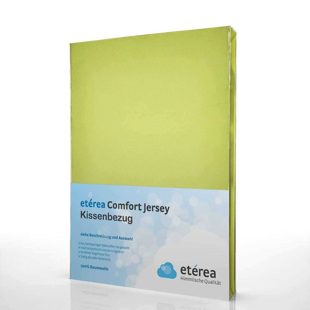 etérea Comfort Jersey Kissenbezug Doppelpack 80x80cm 40x80 cm 40x140 cm