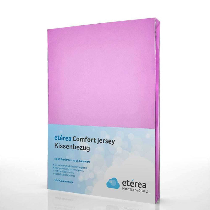 Comfort Jersey Kissenbezug #farbe_rosa