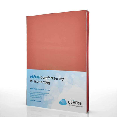 Comfort Jersey Kissenbezug Doppelpack #farbe_terra