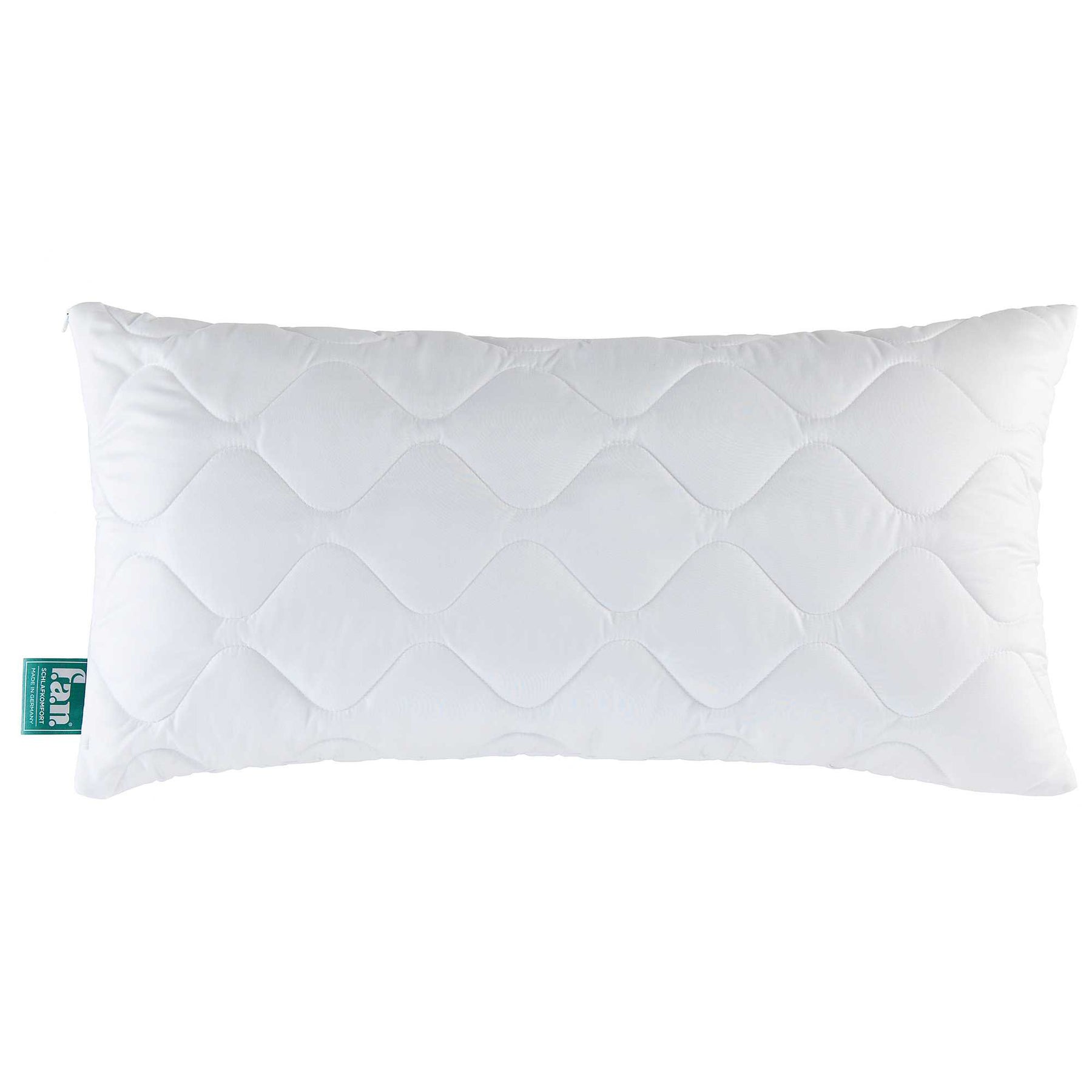 fan Kansas Microfaser Kissen gesteppt mit Reißverschluss 40x80 cm