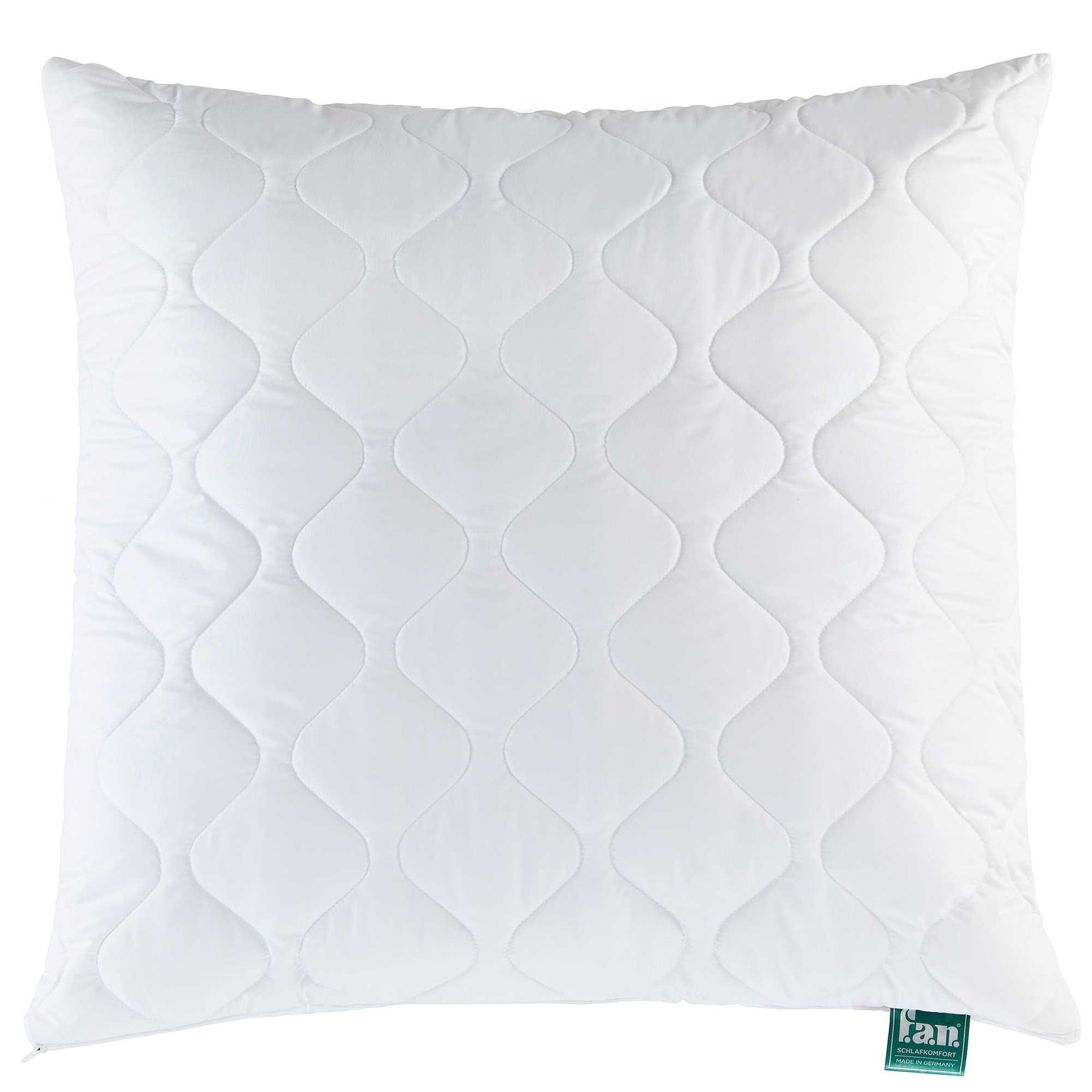 fan Kansas Microfaser Kissen gesteppt mit Reißverschluss 80x80 cm