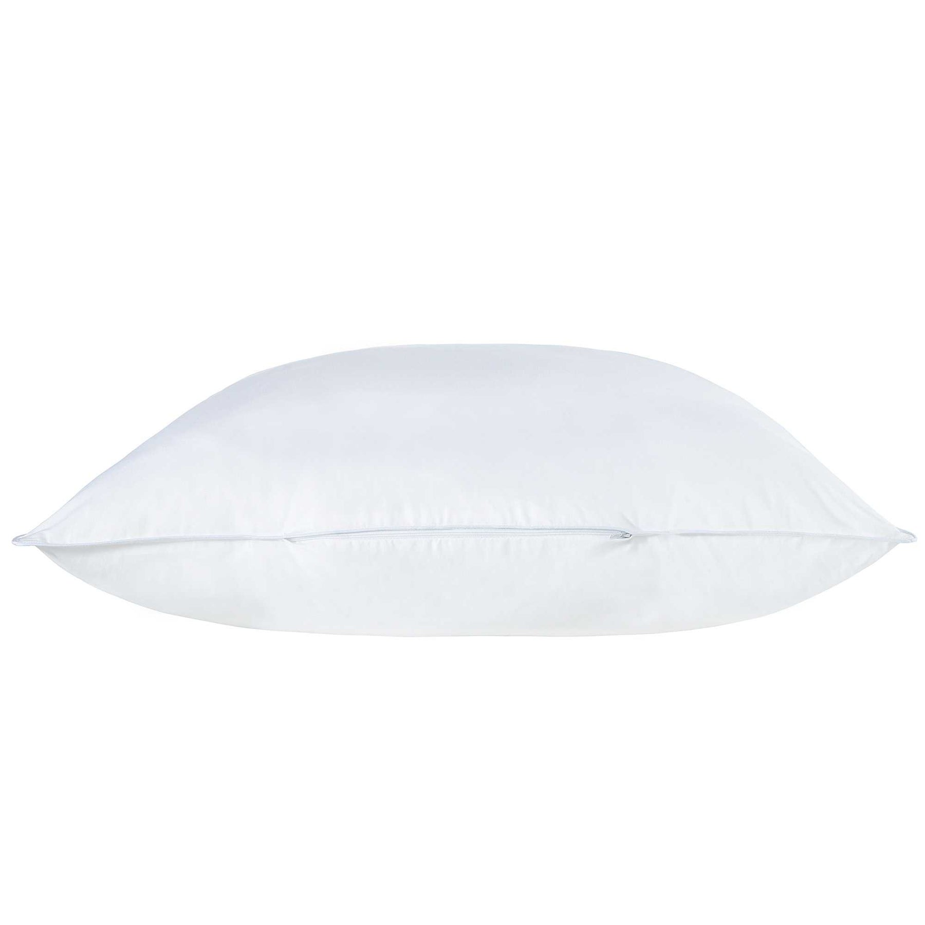 fan Texas Baumwoll Kopfkissen glatt mit Reißverschluss und Biese 50x50 cm