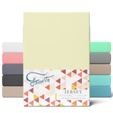 Favorito Jersey Spannbettlaken - von 90x200 bis 200x220 cm