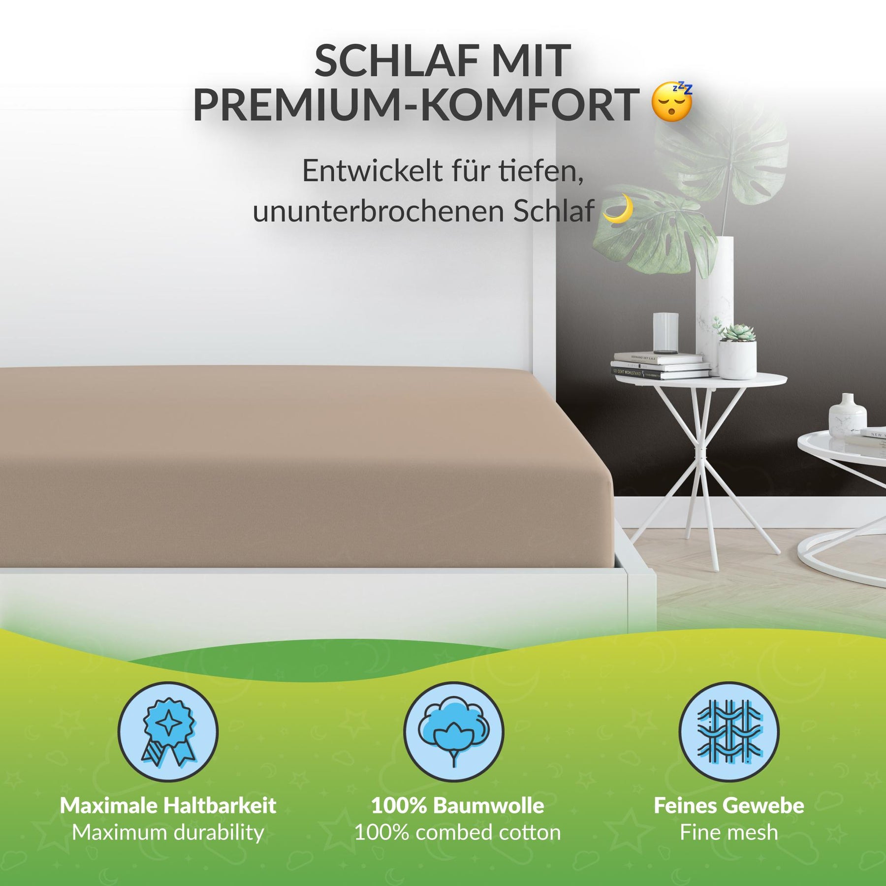 Favorito Jersey Spannbettlaken