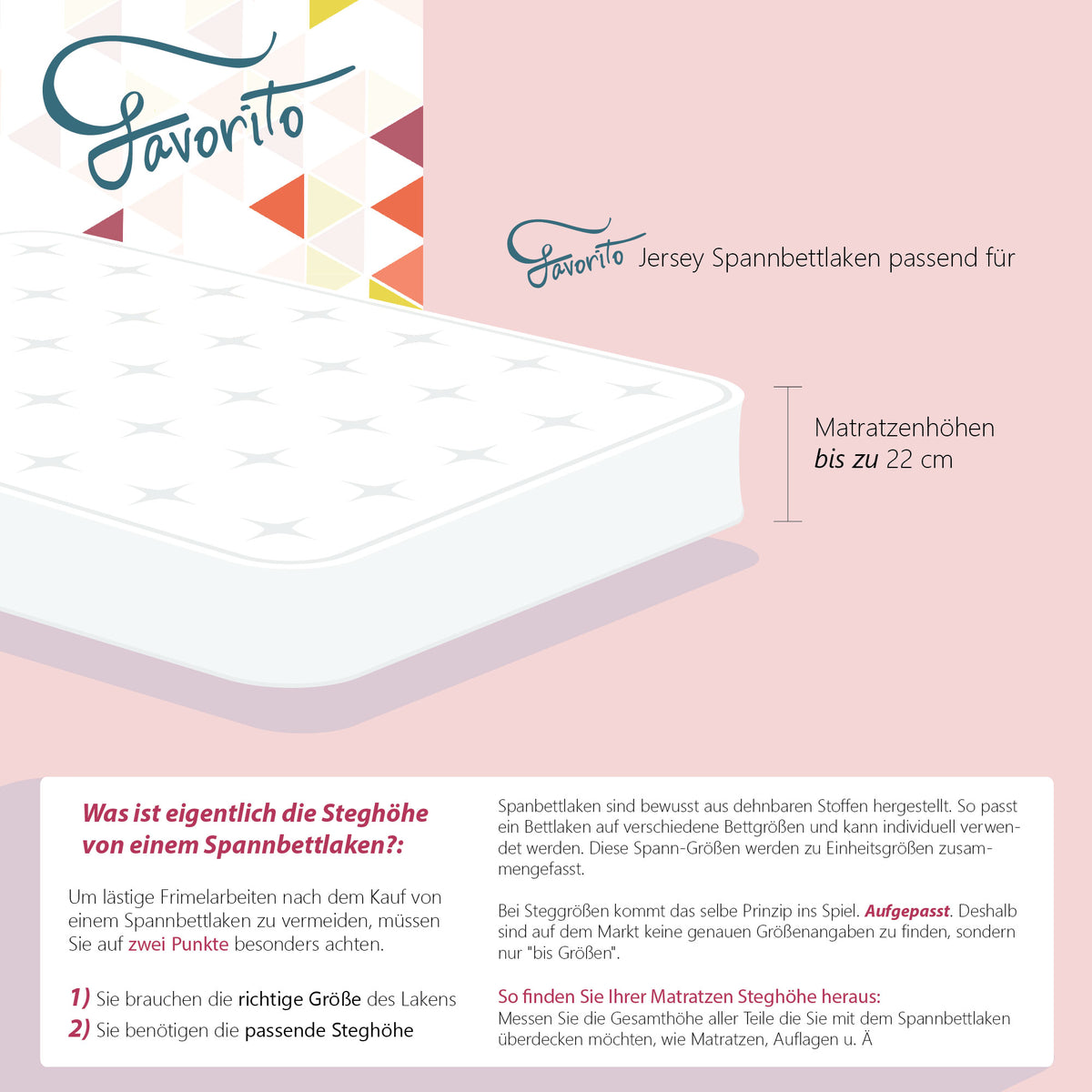 Favorito Jersey Spannbettlaken - Bild 5