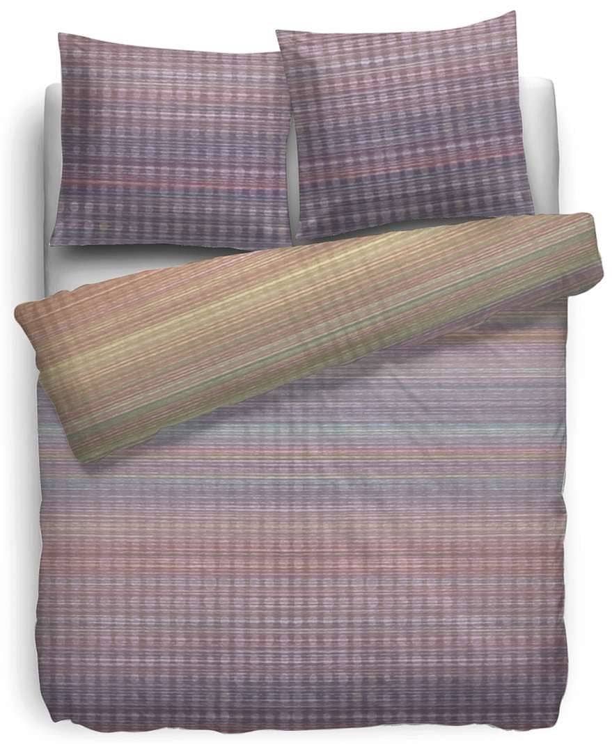HnL Satin Bettwäsche Stripe Gradient Gestreift Multi 135x200 cm + 80x80 cm