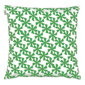 Linum Kissen Kissenhülle Spinn - 100% Baumwolle Blumen 50x50 cm