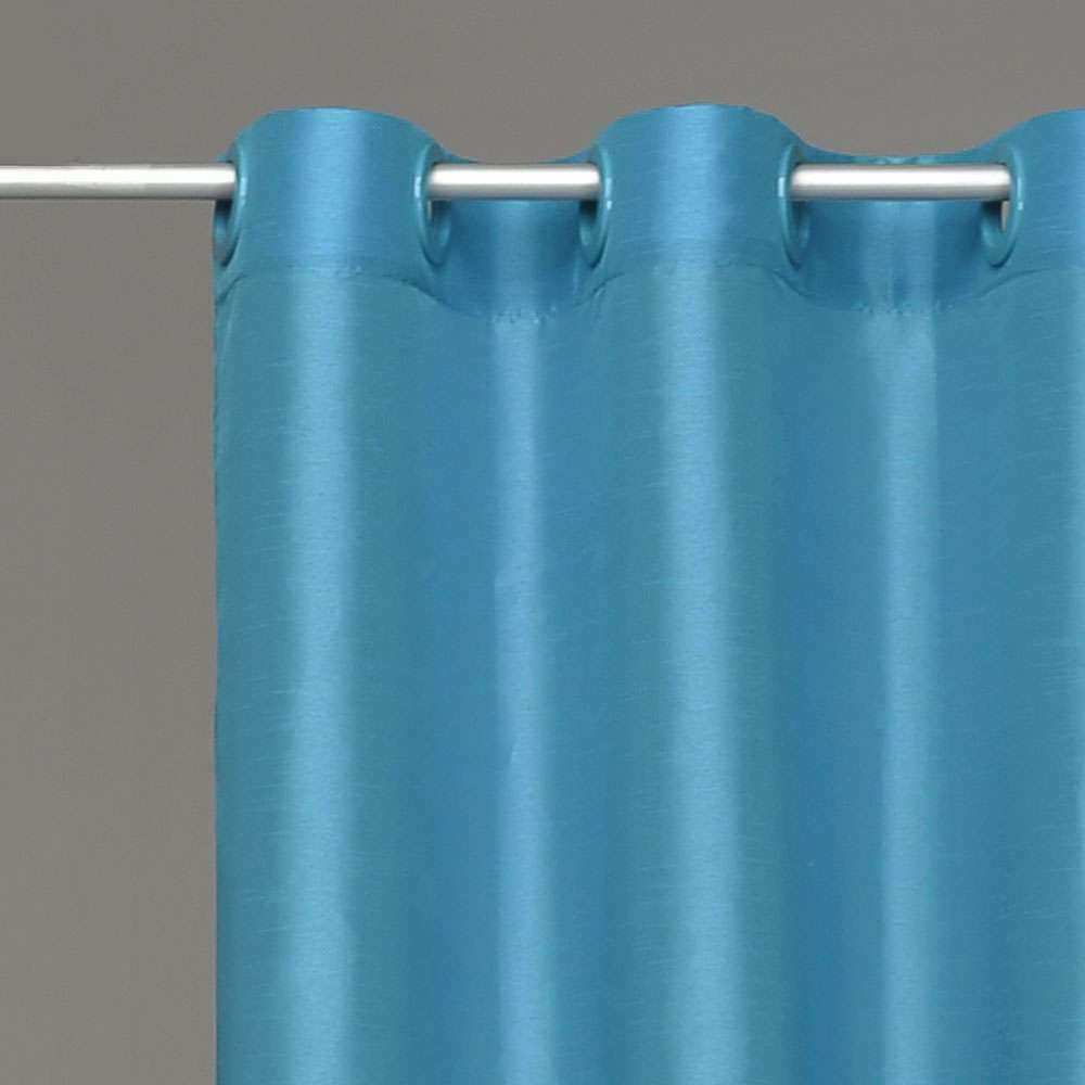 Microfaser Gardine Alexandra #farbe_tuerkis