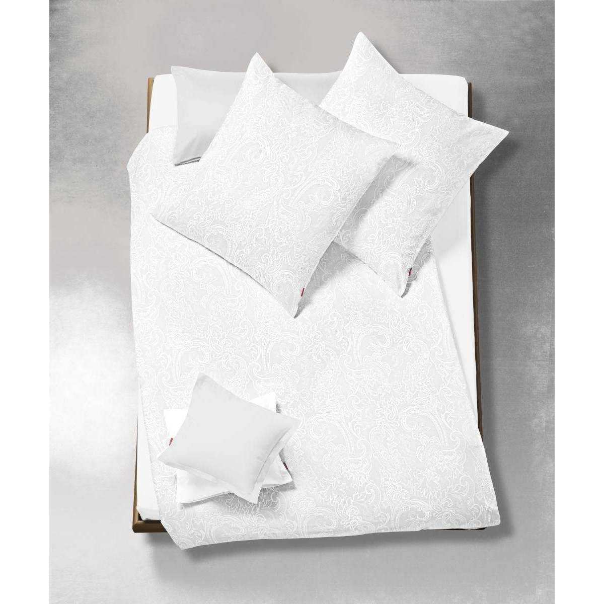 fleuresse Jaquard Bettwäsche #farbe_weiss