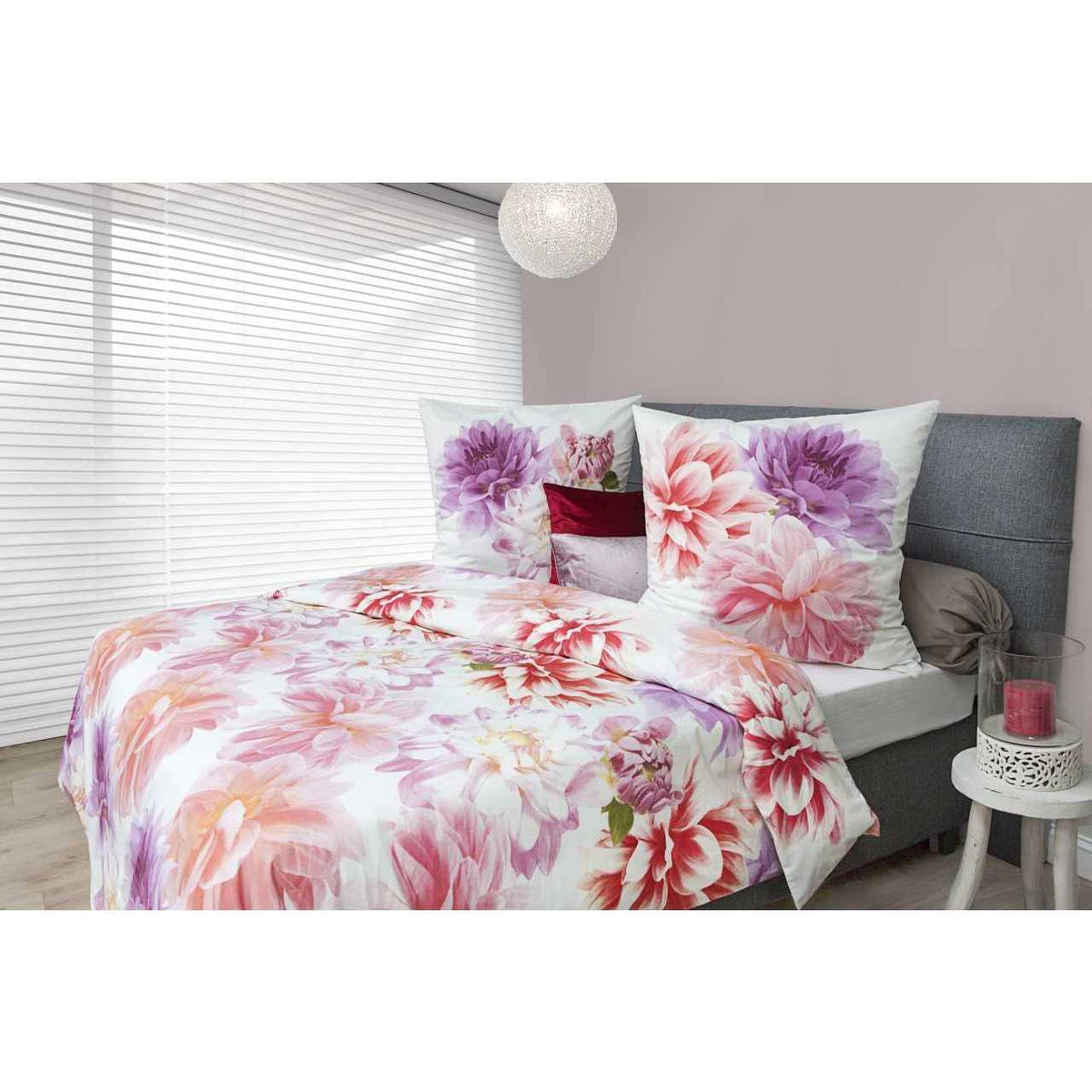 HnL Baumwolle Bettwäsche Multi Pure Jady 135x200 cm + 80x80 cm