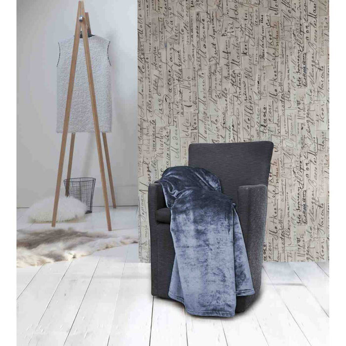HnL Flanell Microfaser #farbe_blau