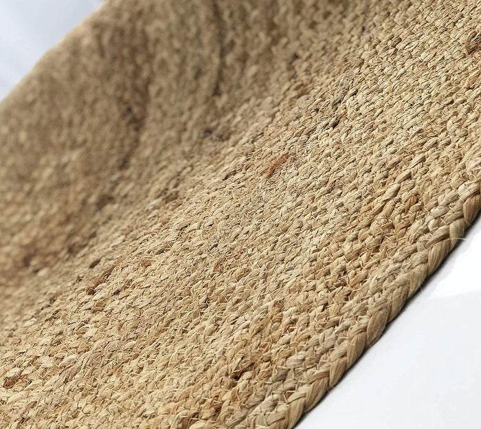 Jute Teppich Rund 100x100 cm