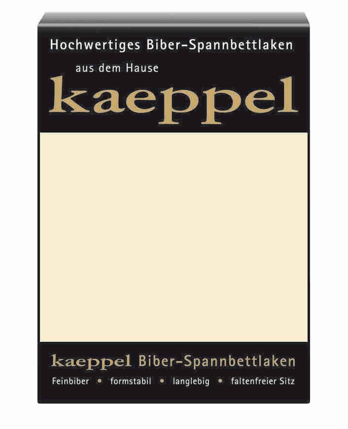 Kaeppel Biber Spannbettlaken