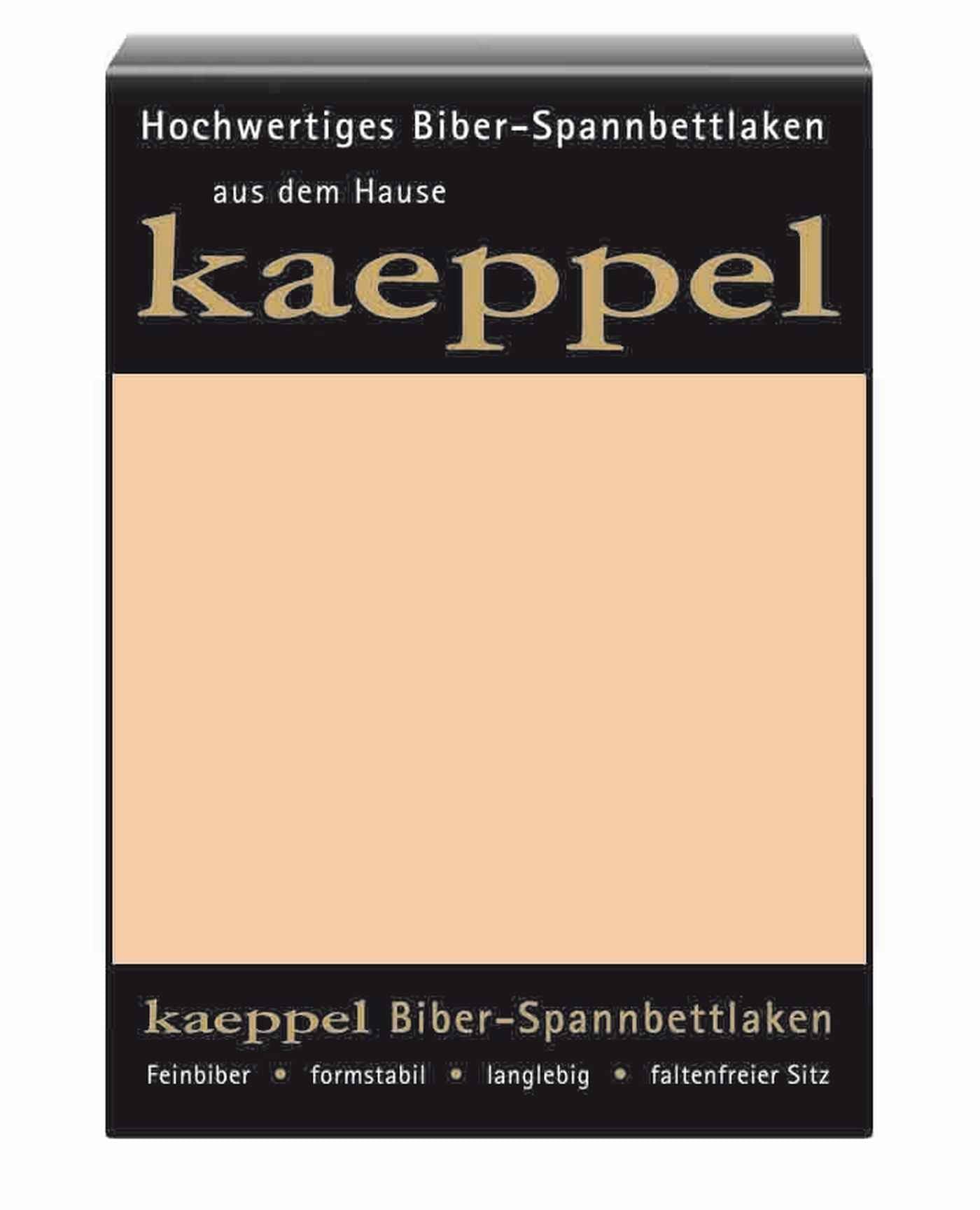 Kaeppel Biber Spannbettlaken