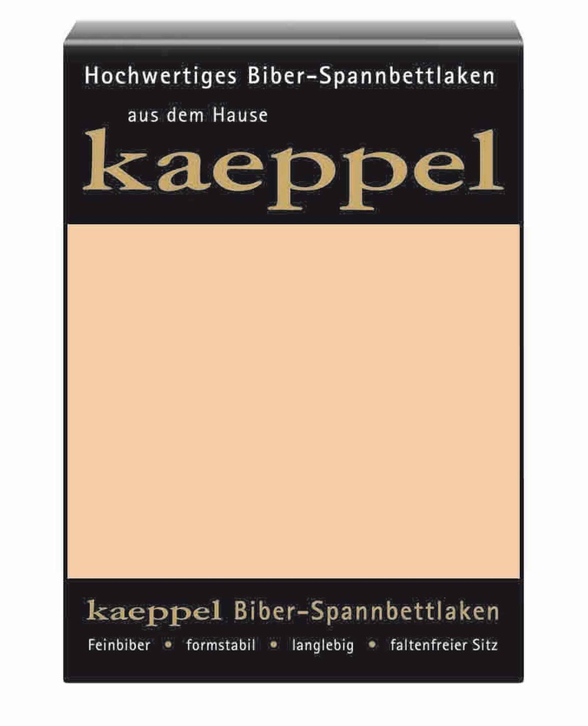 Kaeppel Biber Spannbettlaken