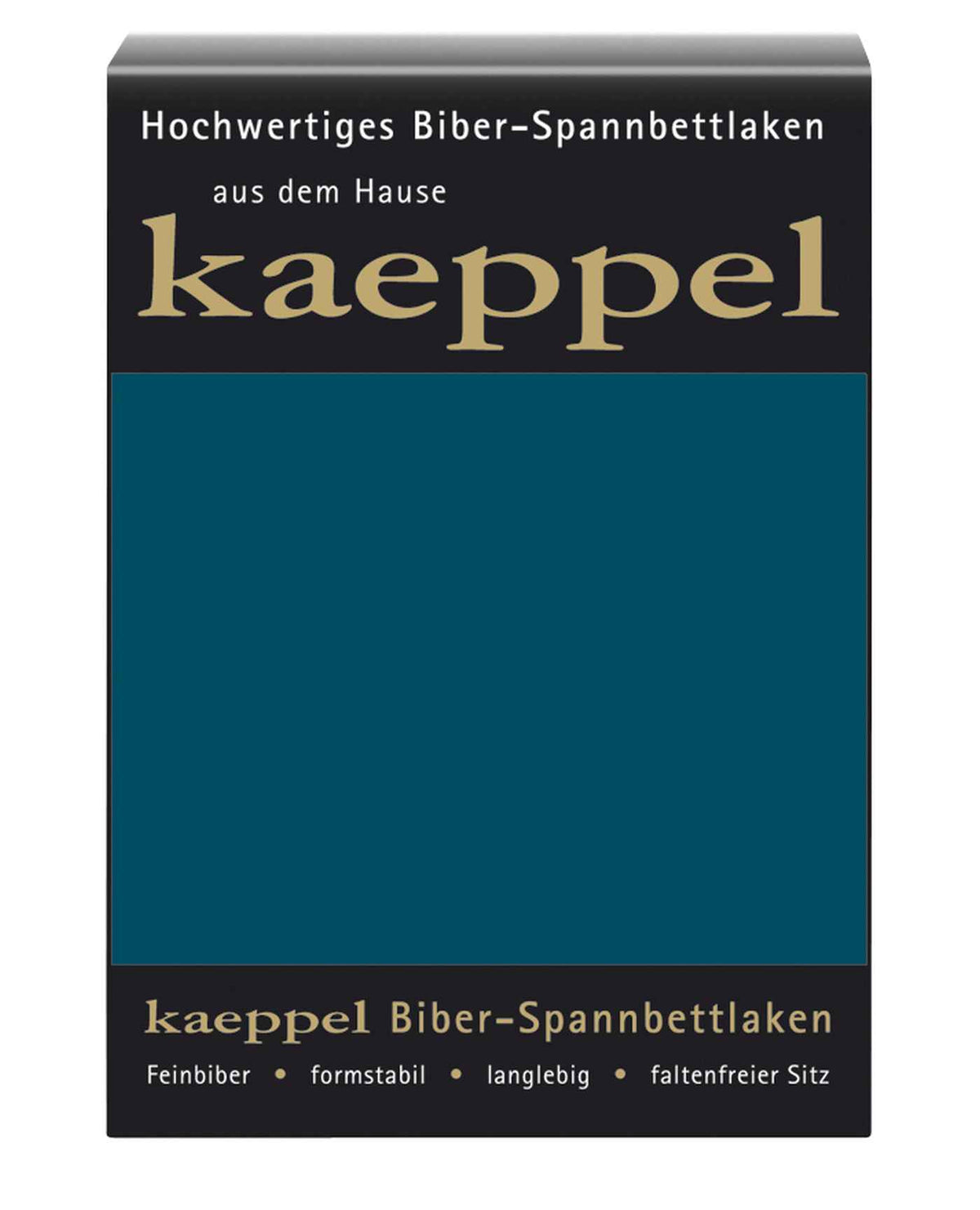Kaeppel Biber Spannbettlaken