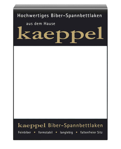 Kaeppel Biber Spannbettlaken Einfarbig #farbe_