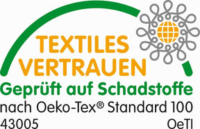 fan Texas-Comforel Baumwoll Kopfkissen glatt mit Reißverschluss und Biese 3 Größen