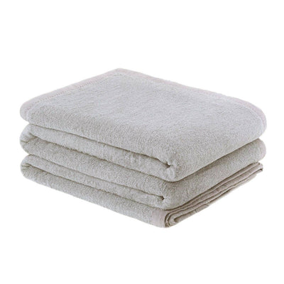 etérea Baumwolle Schlaf- & Kuscheldecke #farbe_silber