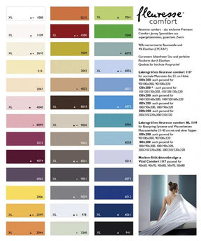 fleuresse Jersey Elasthan Spannbettlaken Comfort XL