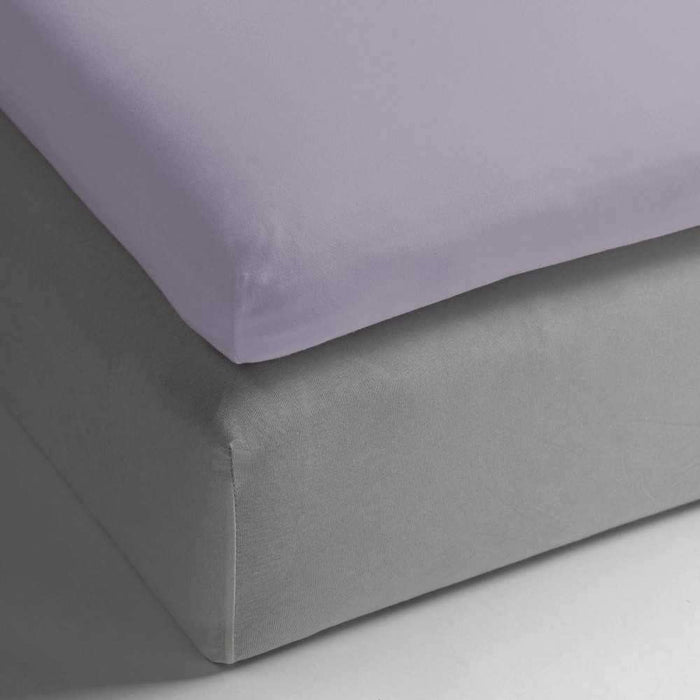 HnL Topper Perkal Baumwolle #farbe_lavendel