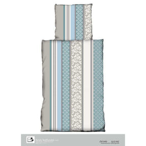 Bertels Fleece Bettwäsche Lola Streifen Floral