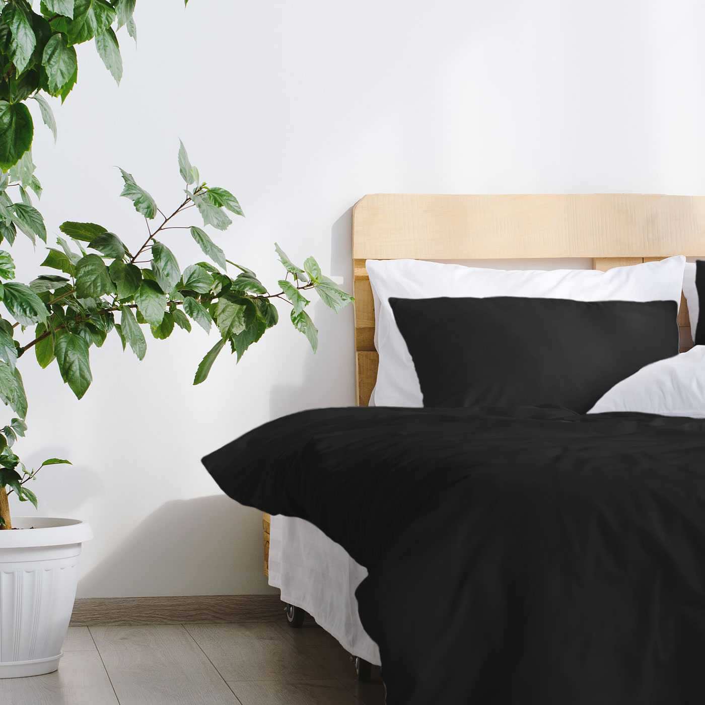 etérea Mako Satin Uni Bettwäsche Einfarbig