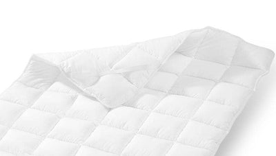 etérea Premium Microfaser Matratzenauflage Frieda mit Gummiband 100x200 cm