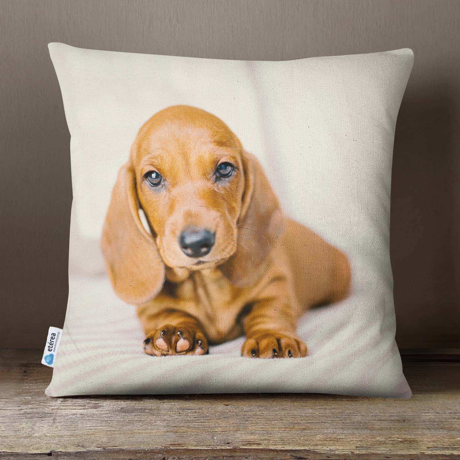 etérea Dekokissen Kissenhülle in Baumwolle Halbpanama Qualität mit Reißverschluß