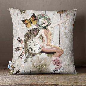 etérea Dekokissen Kissenhülle in Baumwolle Halbpanama Qualität mit Reißverschluß