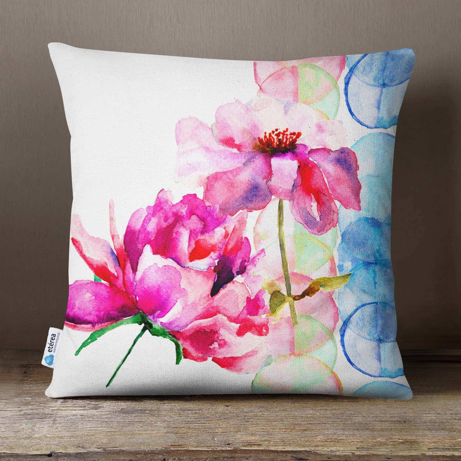 etérea Dekokissen Kissenhülle in Baumwolle Halbpanama Qualität mit Reißverschluß