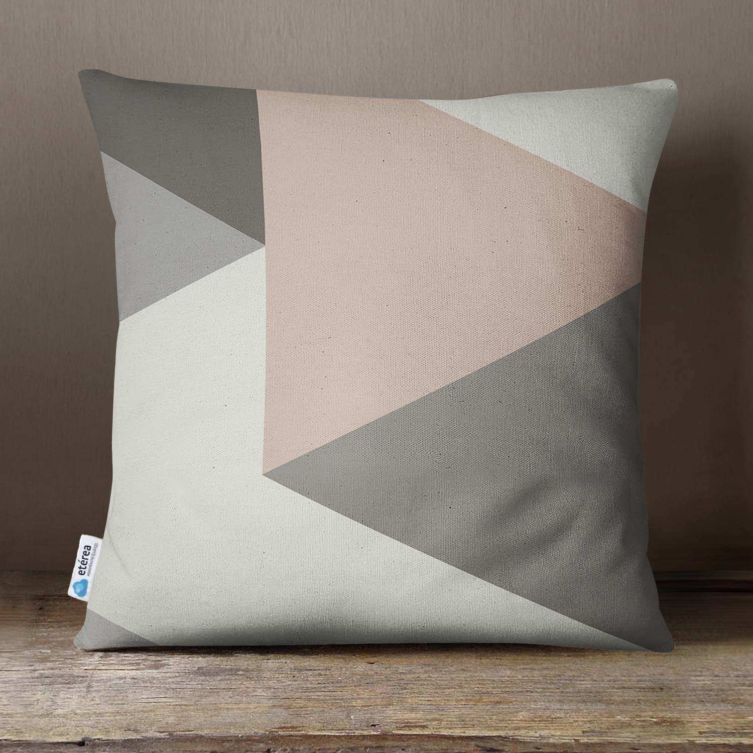 etérea Dekokissen Kissenhülle in Baumwolle Halbpanama Qualität mit Reißverschluß