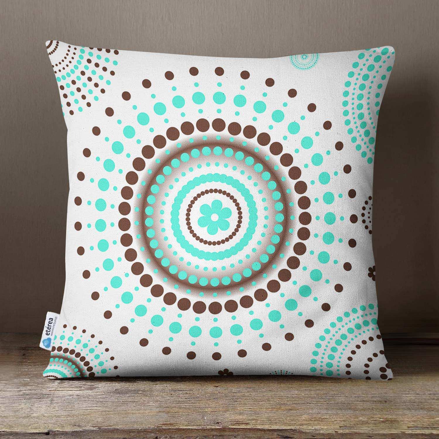 etérea Dekokissen Kissenhülle in Baumwolle Halbpanama Qualität mit Reißverschluß