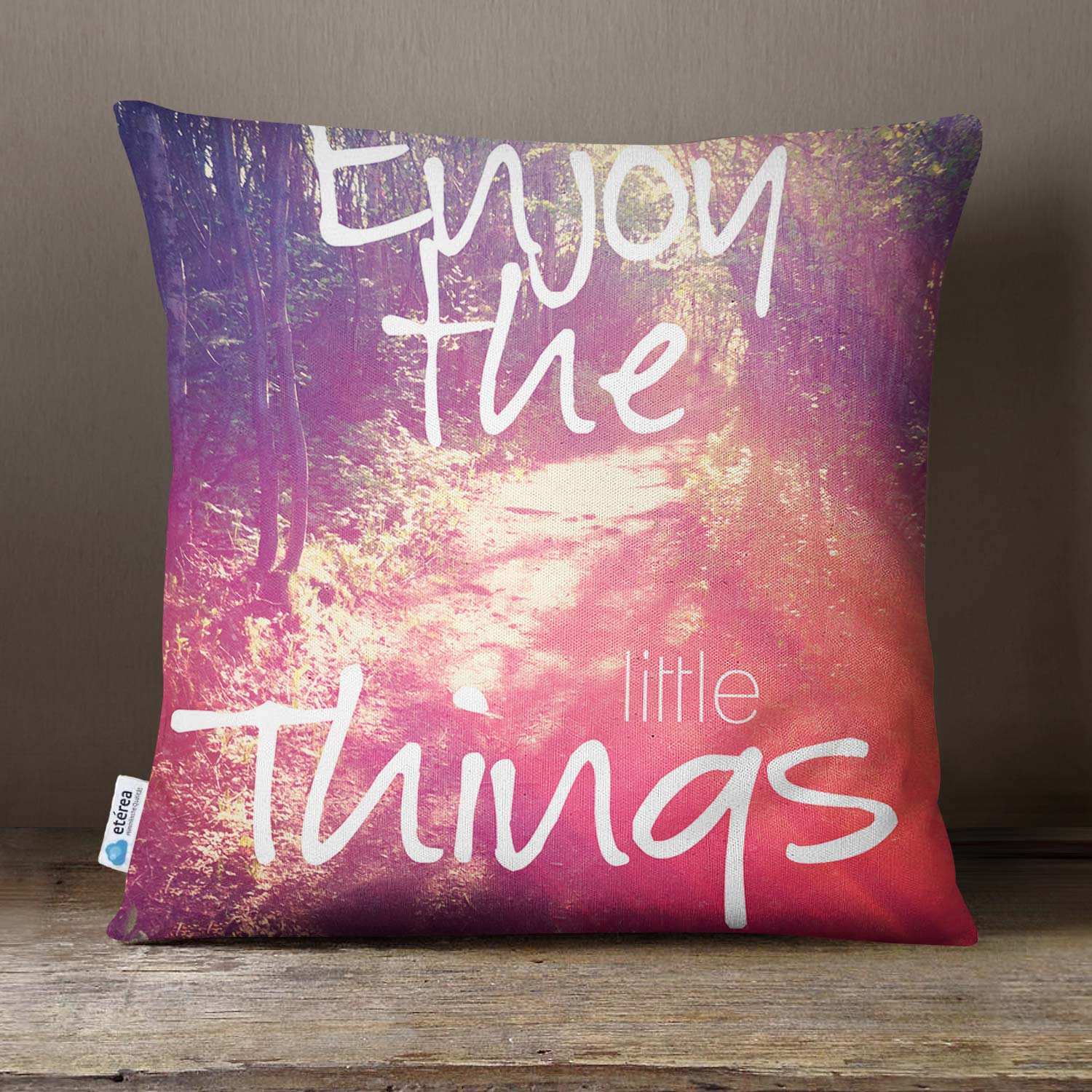 etérea Dekokissen Kissenhülle in Baumwolle Halbpanama Qualität mit Reißverschluß