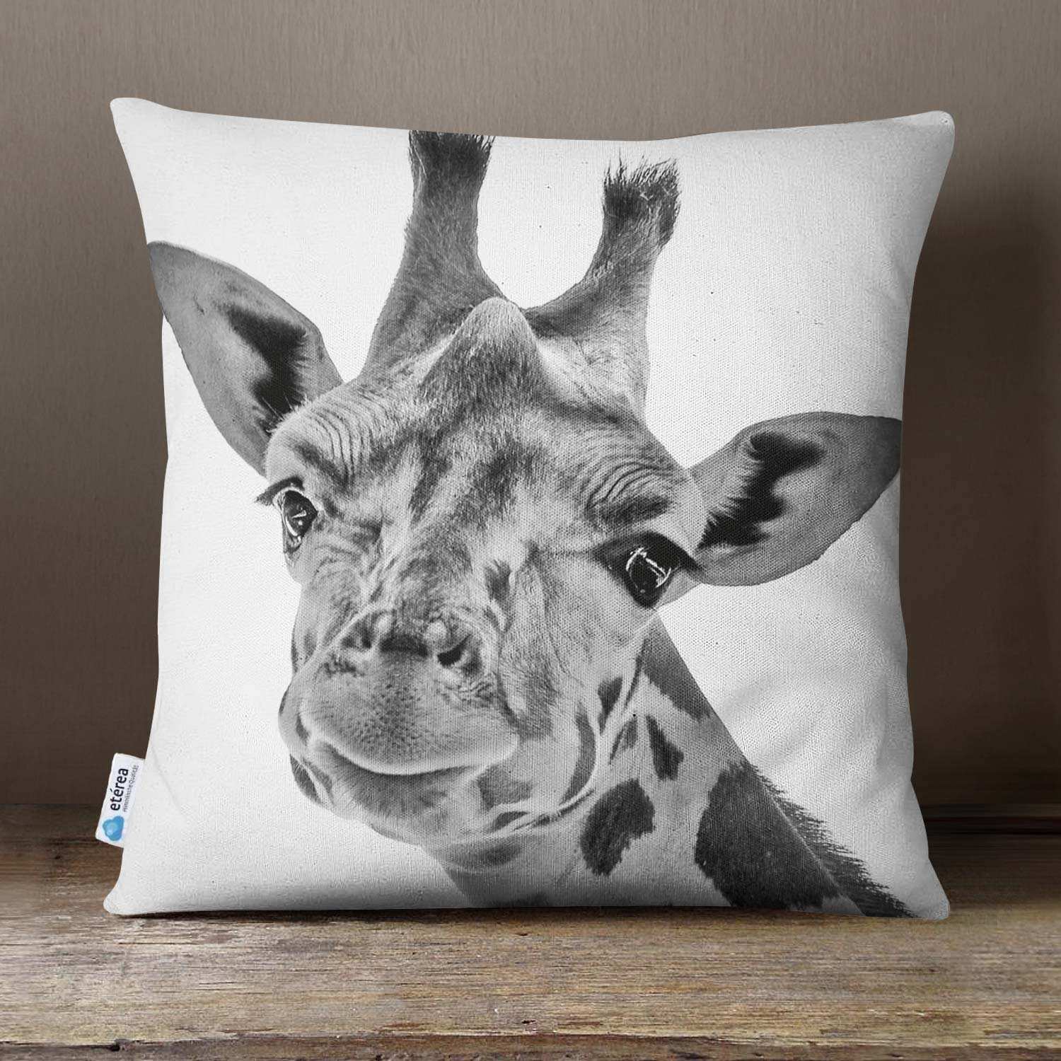 etérea Dekokissen Kissenhülle in Baumwolle Halbpanama Qualität mit Reißverschluß