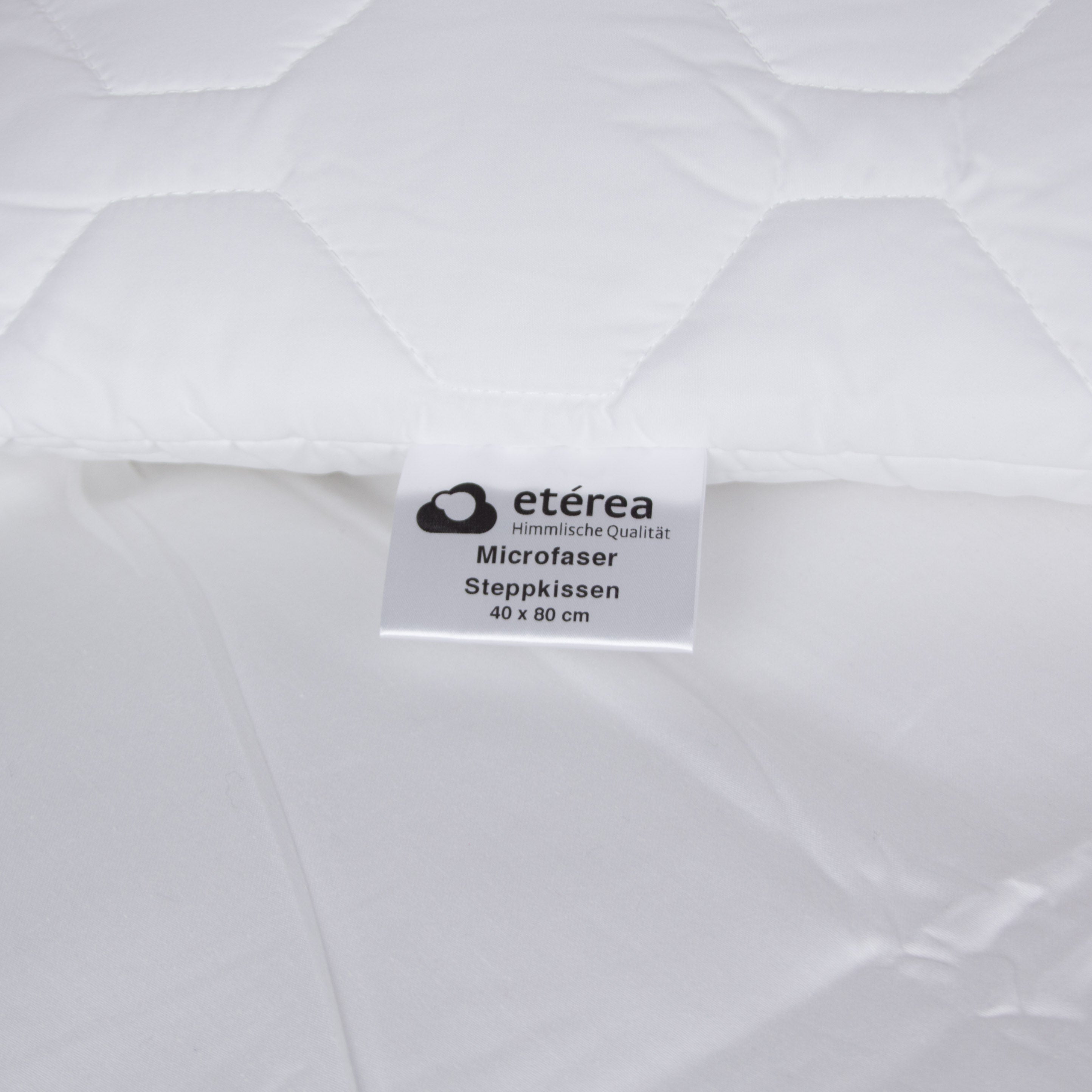 etérea Maxi Basic Mikrofaser Stepp-Kopfkissen Made in Germany - Bild 5