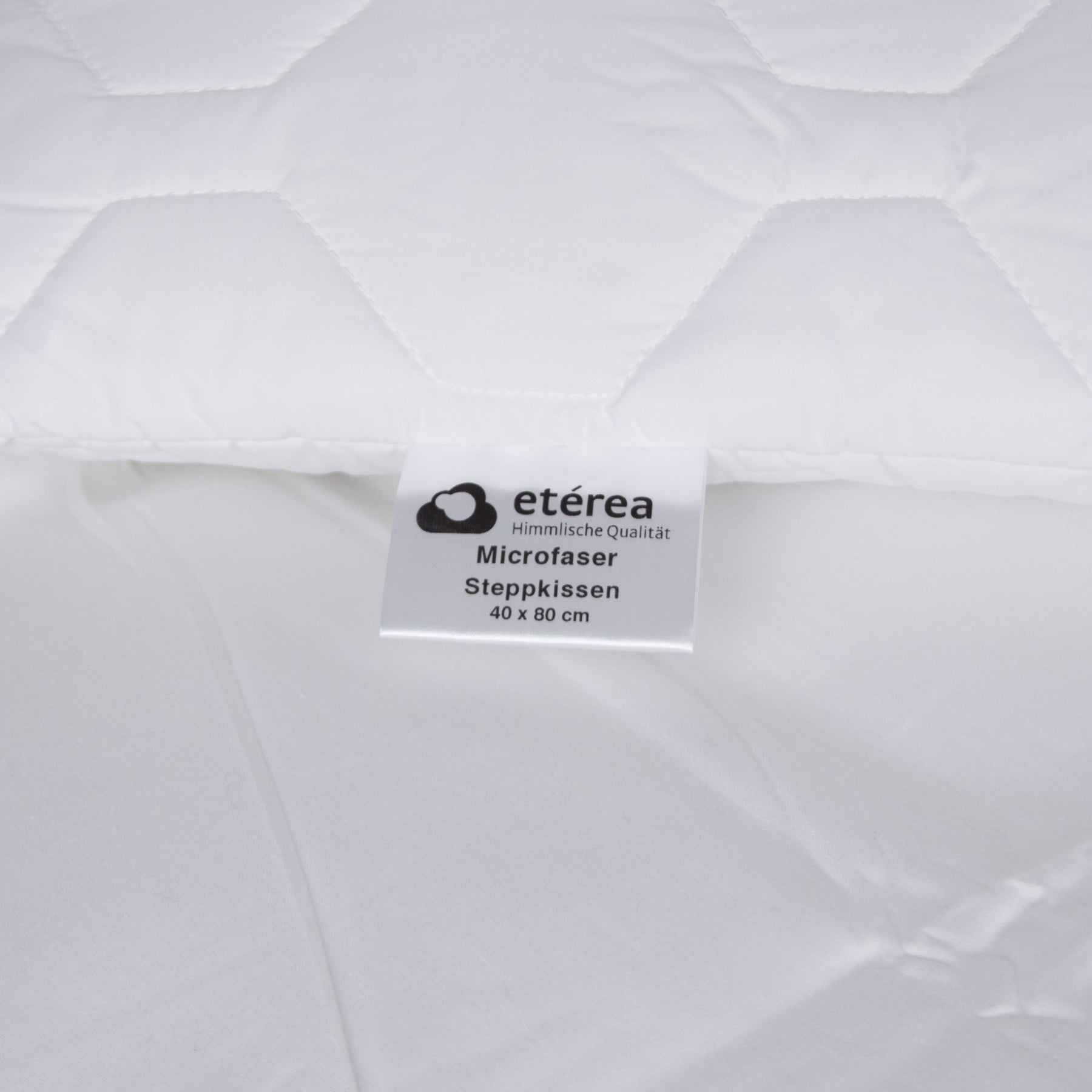 etérea Maxi Basic Mikrofaser Stepp-Kopfkissen Made in Germany