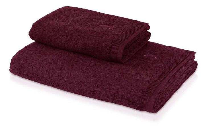 Möve Superwuschel Handtuch #farbe_burgundy
