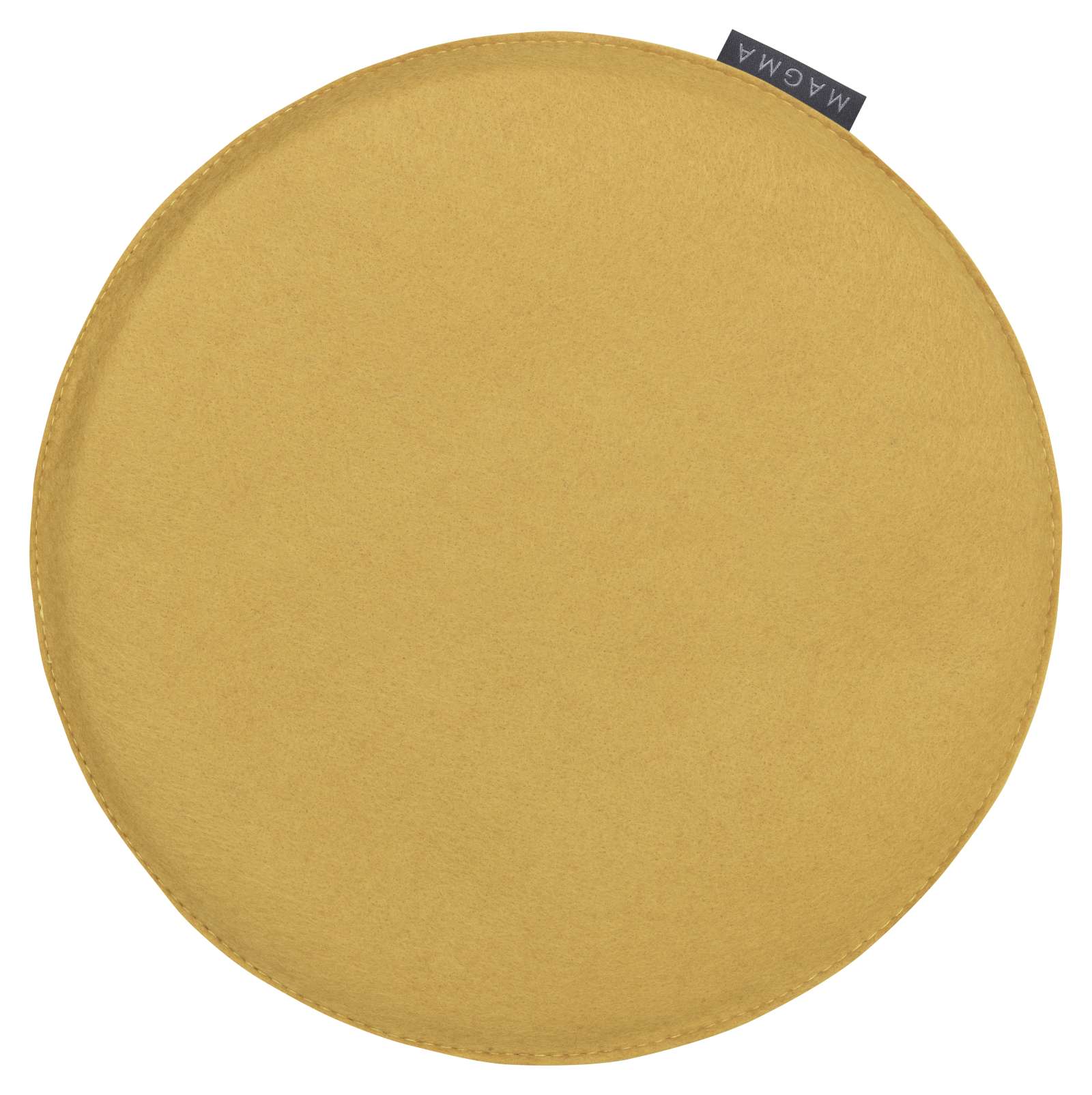 Magma Sitzkissen Avaro Uni rund 35cm - Baumwoll-Mischung