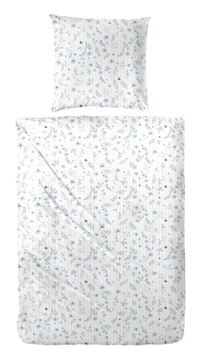 Hahn Baumwoll Seersucker Bettwäsche Floral