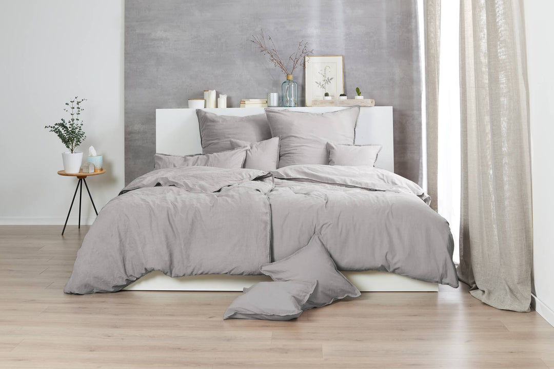 Hahn Baumwolle Stone Washed #farbe_taupe