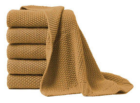 Hahn Strickdecke Wohndecke Perlmuster 130x170 cm