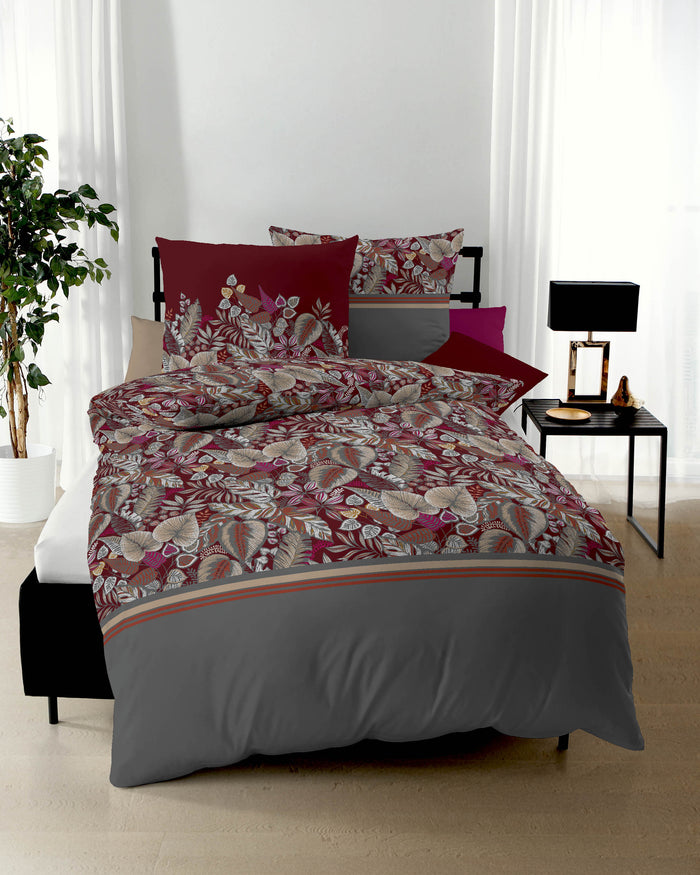 Kaeppel Biber Bettwäsche Tika #farbe_bordeaux