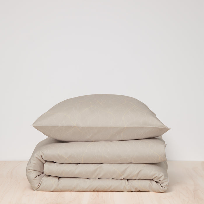 damai Bio Satin Bettwäsche #farbe_sand